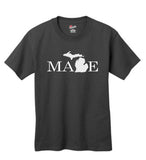 Youth Michigan "MADE" T-Shirt - michiganluv