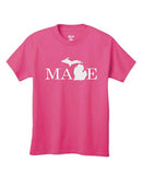 Youth Michigan "MADE" T-Shirt - michiganluv