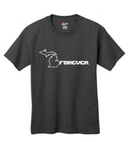 Youth Michigan "Forever" T-Shirt - michiganluv