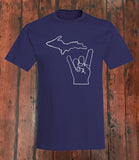 Michigan "ROCKS!" T-Shirt - michiganluv