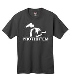 Youth Great Lakes "Protect'em" T-Shirt - michiganluv