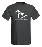 “you, me & the lakes...” T-Shirt - michiganluv