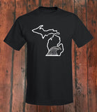 Michigan "Wave" T-Shirt - michiganluv