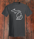 Michigan "Wave" T-Shirt - michiganluv