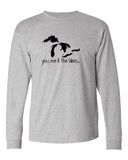 Great Lakes "you, me & the lakes..." Premium Long Sleeve T-Shirt - michiganluv