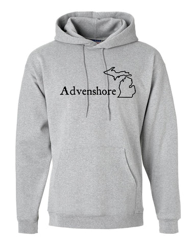 Michigan "Advenshore" Premium Hooded Sweatshirt - michiganluv