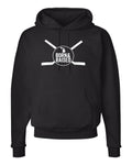 Michigan "Born & Raised - Hockey" Premium Hooded Sweatshirt - michiganluv