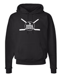 Michigan "Born & Raised - Hockey" Premium Hooded Sweatshirt - michiganluv