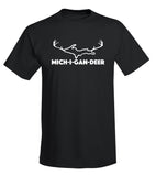 "Mich-i-gan-deer (Upper)" T-Shirt - michiganluv