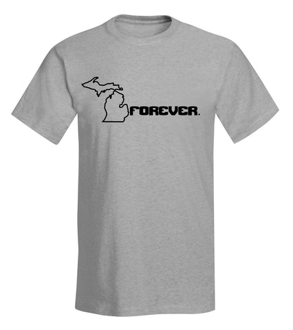 Michigan "Forever." T-Shirt - michiganluv