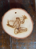 Spirit of Detroit Wooden Ornament