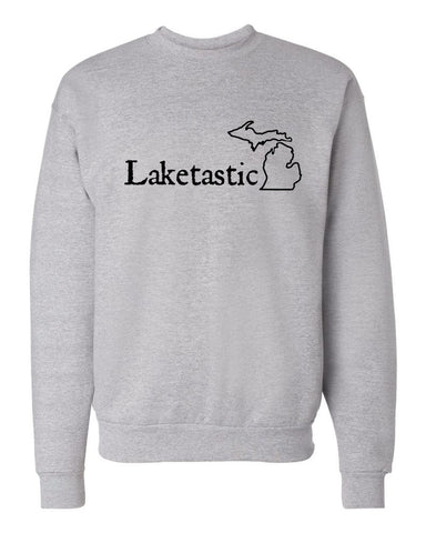 "Michigan Laketastic" Premium Crewneck Sweatshirt - michiganluv