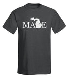 Michigan "MADE" T-shirt - michiganluv