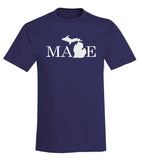 Michigan "MADE" T-shirt - michiganluv