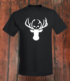 "Deer / Skull" Michigan T-Shirt - michiganluv