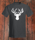 "Deer / Skull" Michigan T-Shirt - michiganluv