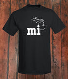 Michigan "mi" T-Shirt - michiganluv