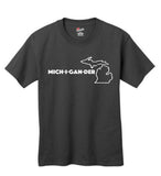 Youth "Michi-gan-der" T-Shirt - michiganluv