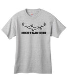 Youth "Michi-gan-deer" Deer Upper Peninsula T-Shirt - michiganluv