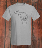 Michigan "ROCKS!" T-Shirt - michiganluv
