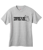Youth Michigan "There's No APP For This..." T-Shirt - michiganluv