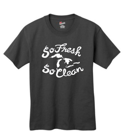 Youth Great Lakes "So Fresh So Clean" T-Shirt - michiganluv