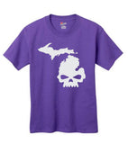 Youth "Michi-Skull" T-Shirt - michiganluv