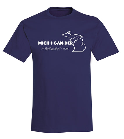 "Mich-i-gan-der" T-Shirt - michiganluv