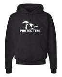 "PROTECT'EM" Great Lakes Premium Hooded Sweatshirt - michiganluv