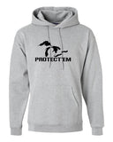 "PROTECT'EM" Great Lakes Premium Hooded Sweatshirt - michiganluv