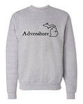 Michigan "Advenshore" Premium Crewneck Sweatshirt - michiganluv