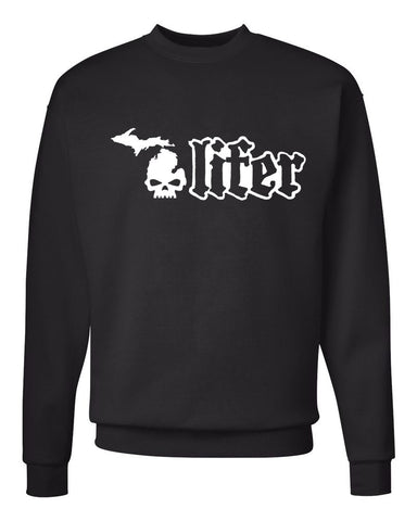 "Michigan Lifer" Premium Crewneck Sweatshirt - michiganluv