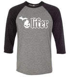 Michigan "Lifer" Premium 3/4 Sleeve T-Shirt - michiganluv