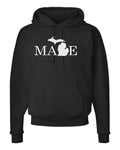 Michigan "MADE" Premium Hooded Sweatshirt - michiganluv