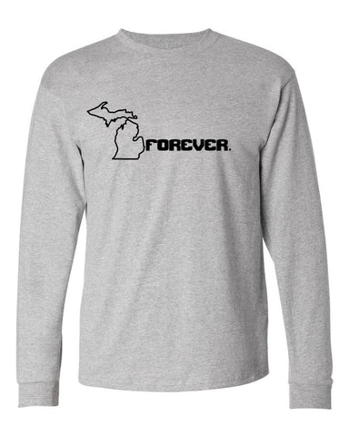 Michigan "Forever" Premium Long Sleeve T-Shirt - michiganluv