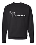Michigan "Forever" Premium Crewneck Sweatshirt - michiganluv