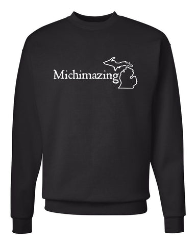 "Michimazing" Premium Crewneck Sweatshirt - michiganluv