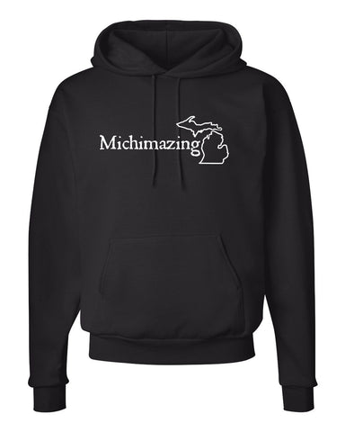 "Michimazing" Premium Hooded Sweatshirt - michiganluv