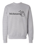 "Michimazing" Premium Crewneck Sweatshirt - michiganluv