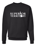 Great Lakes "(Lake) Superior Territory" Premium Crewneck Sweatshirt - michiganluv