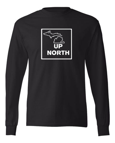 Michigan "UP North" Premium Long Sleeve T-Shirt - michiganluv